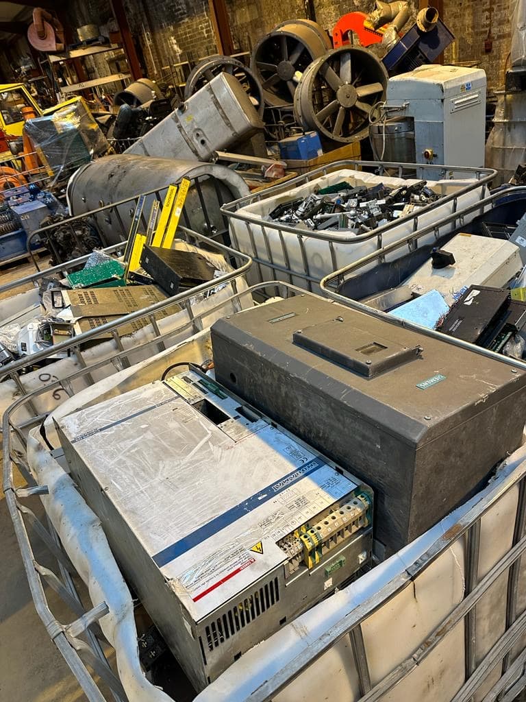 Anonymisiertes Foto einer Industriekomponente