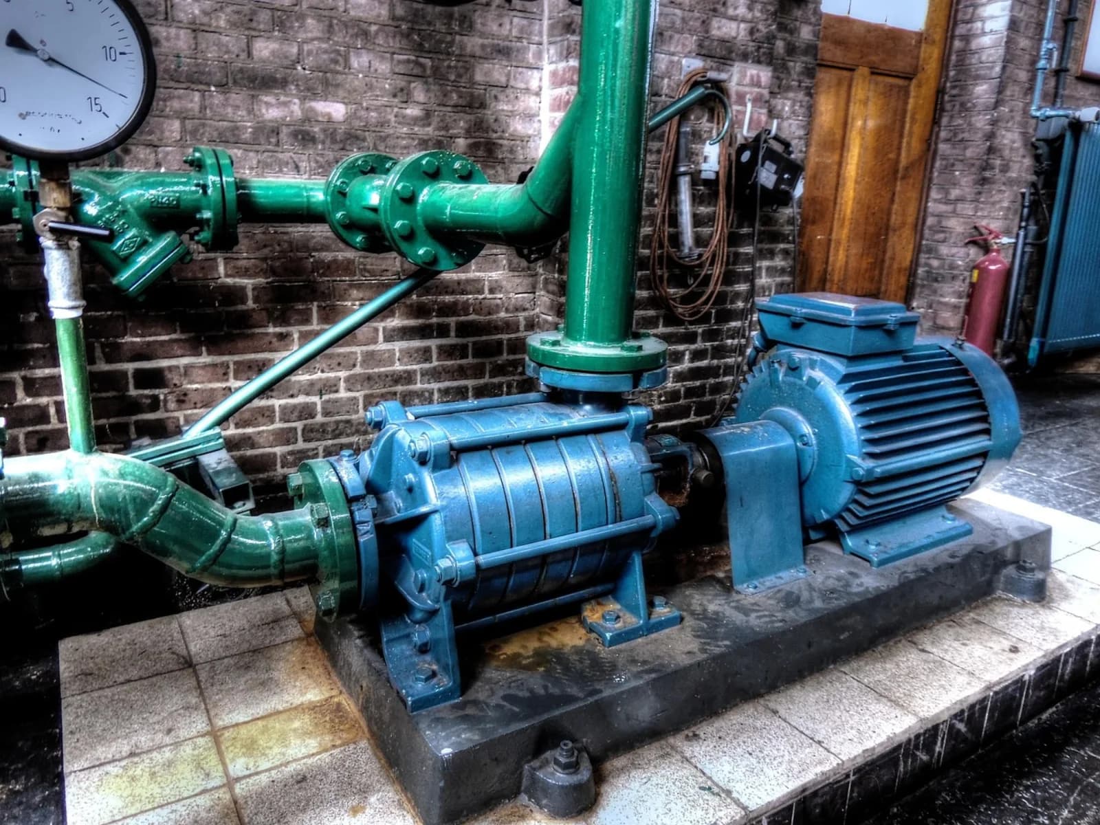 Industriepumpen als gebrauchte Industriekomponente
